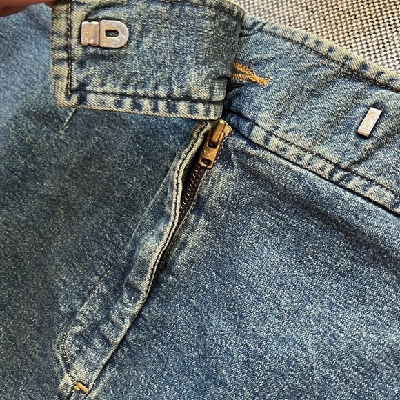 Y2K Vintage Denim Mid Rise Maxi Skirt, with belt detailing, Circa 2006 - Picture 8 of 17